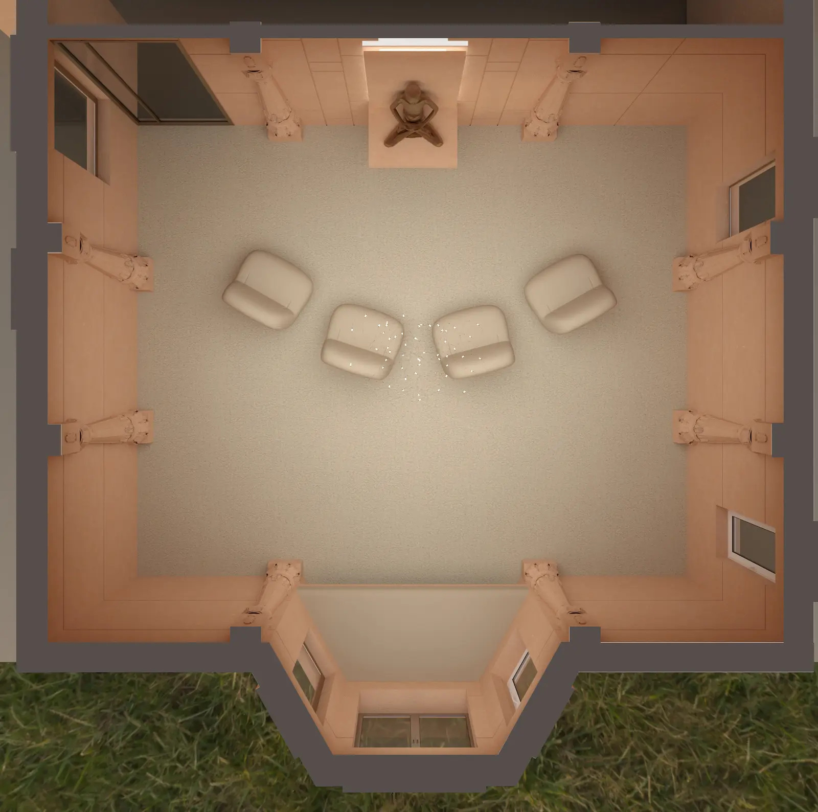 BCR Mandir hover